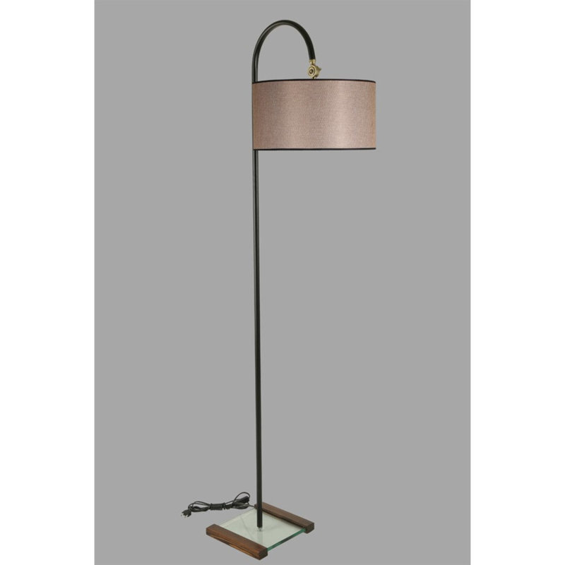 Bovell 165cm Arched Floor Lamp, Beige