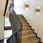 Gevena 1-Light Nature Flush Mounted Sconce