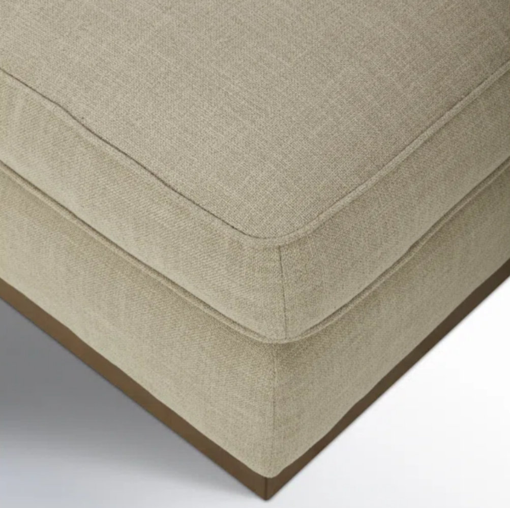 Bobbi 2-Piece Linen Living Room Set, Effie Flax Performance Linen