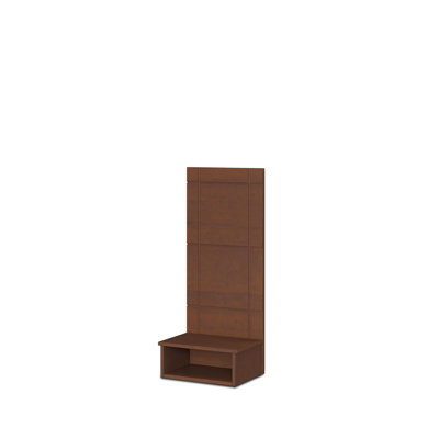 King Hanging Nightstand With Side Panel