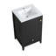 Meuble-lavabo de 20 po avec lavabo, armoire de salle de bain avec porte à fermeture douce, support de rangement et tiroir-1135203358