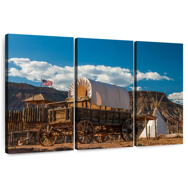 Lelar Prairie Schooner, 32" H x 50" W