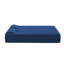 Canapé-lit moderne avec 2 coussins, canapé-lit convertible en tissu rembourré de mousse, matelas pliant double de 15 po pour le salon, lit d'invité, salle de jeux, aucun assemblage requis, bleu-124120729