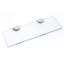 Fanniemae Glass Floating Shelf with Adjustable Shelves-1581766885-1581766880