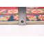 Tapis unique en laine noué à la main 9 pi 9 po x 12 pi 9 po New Age Ghazni de couleur crème / rouge / bleu