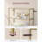 Agosti Stainless Steel Etagere Bookcase-1363989290-1363989295