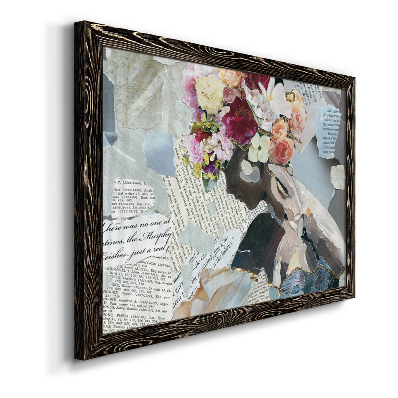 Contemplation II - cadre photo, impression sur toile, Toile encadrée noire, H 20 po x l 17 po x P 1,5 po