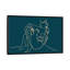 «Teal Nude», reproduction sur toile-32587016-72121730