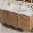 Japanese style simple stylish bathroom cabinet