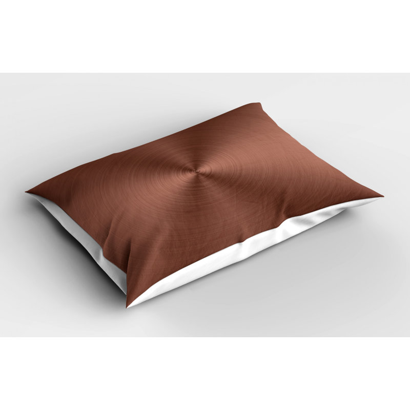 Polyester Sham Set, Pale Chocolate, Queen