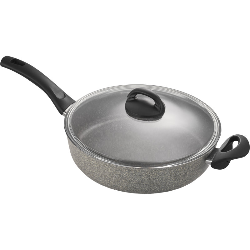Granitium Nonstick 3.8-qt Aluminum Saute Pan with Lid