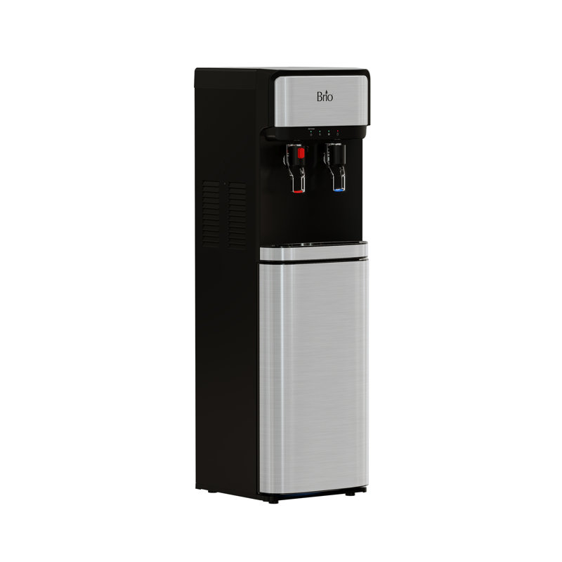 Brio Silver Free Standing Bottom Loading