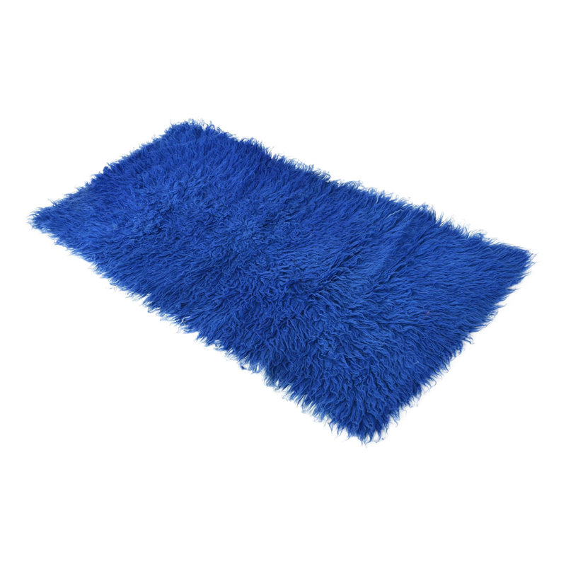 Tapis de couloir bleu Ottilie