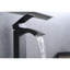 Waterfall Spout Bathroom Sink Single Handle Faucet With Pop-Up Drain (With Overflow)-125230762