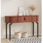Console étroite 47 po avec rangement, table de vestibule avec tiroirs et tablette inférieure, canapé long pour le salon-719645738