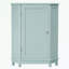 Armoire de salle de bain Armoire de rangement de coin triangulaire avec tablette ajustable-394538173
