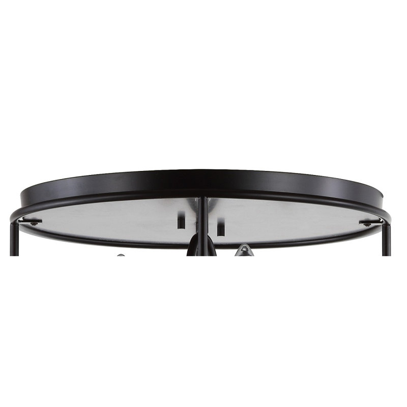 Plafonnier encastré cylindrique en cage à 4 lumières de 16 po Reidy