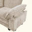 Causeuse de style moderne, moelleux, tissu d'ameublement en chenille, tissu de salon contemporain, 1 pièce, contreplaqué durable-121069120