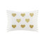 Ensembles de literie élégants en peluche, édredon imprimé métallique avec coussin décoratif, grand