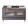 ILVE Nostalgie II 60 Dual Fuel Range, 5 Burners, Griddle, Frenchtop