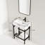 Meuble-lavabo de salle de bain avec lavabo en céramique-225842319-225842318