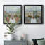 Toast to Paris - Ensemble de 2 peintures sur toile encadrées-203935971-203935982