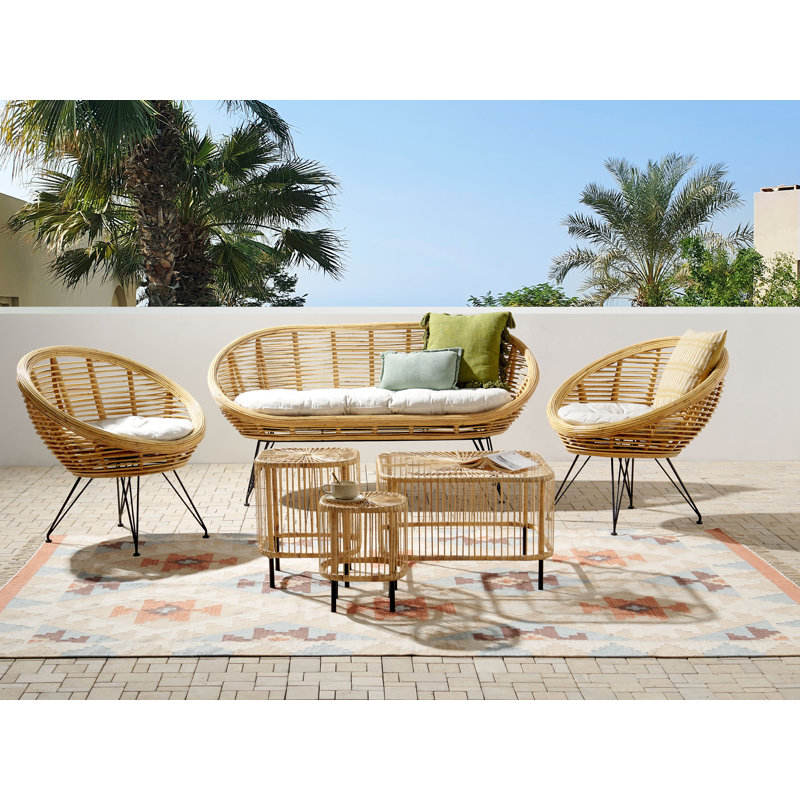 MARATEA/CESENATICO 4 - Person Garden Lounge Set with Cushions