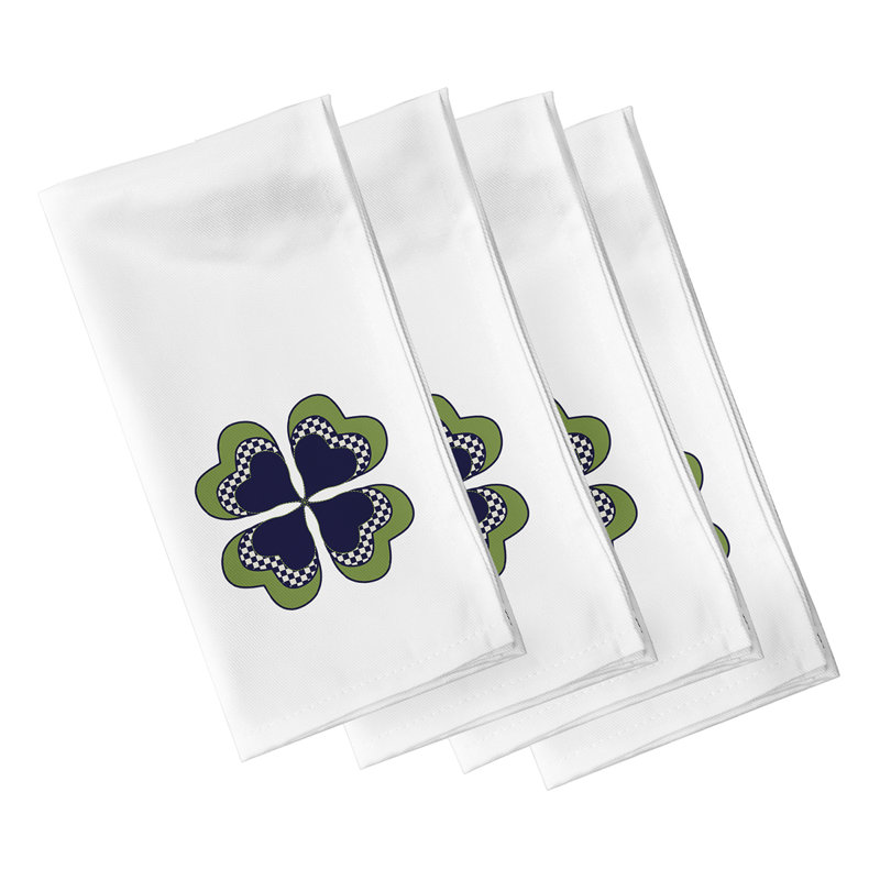 Charliene Polyester Geometric Square Napkin