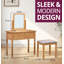 Dressing Table with Mirror