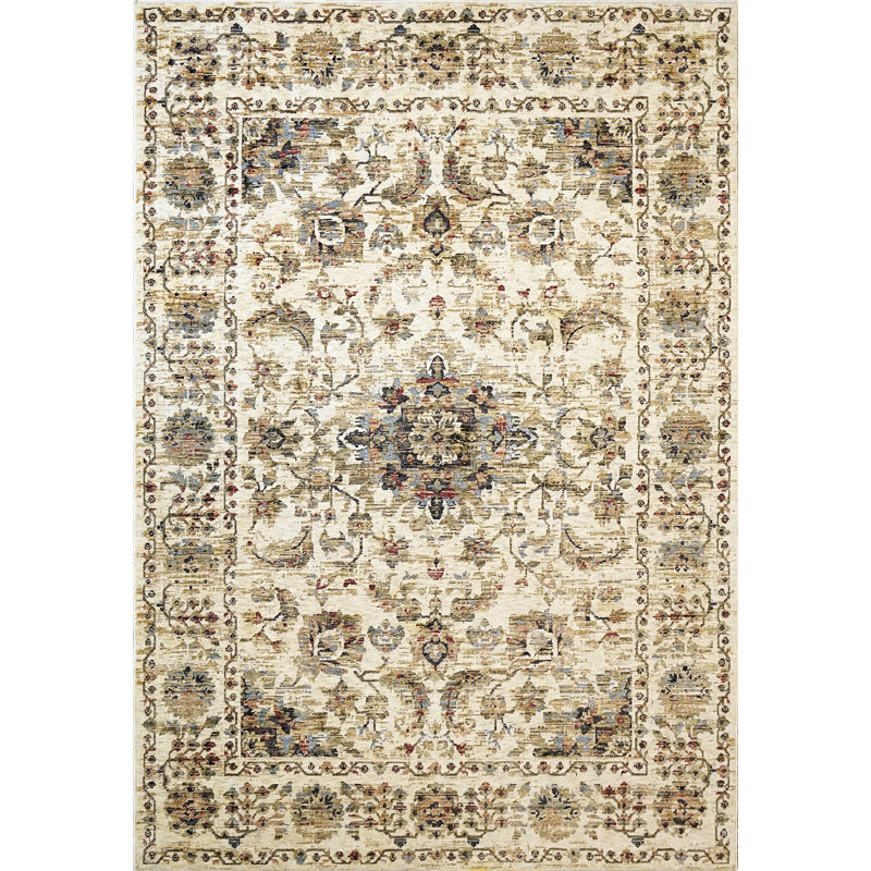 Ngo Oriental Indoor Rug, Rectangle 3'6" x 5'6"