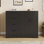 Armoire penderie noire avec 4 tiroirs et tringle, 43,3 po