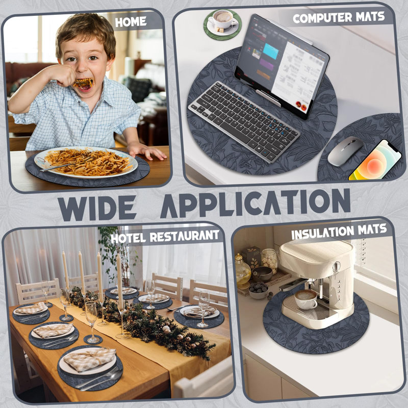 Faux Leather Placemat