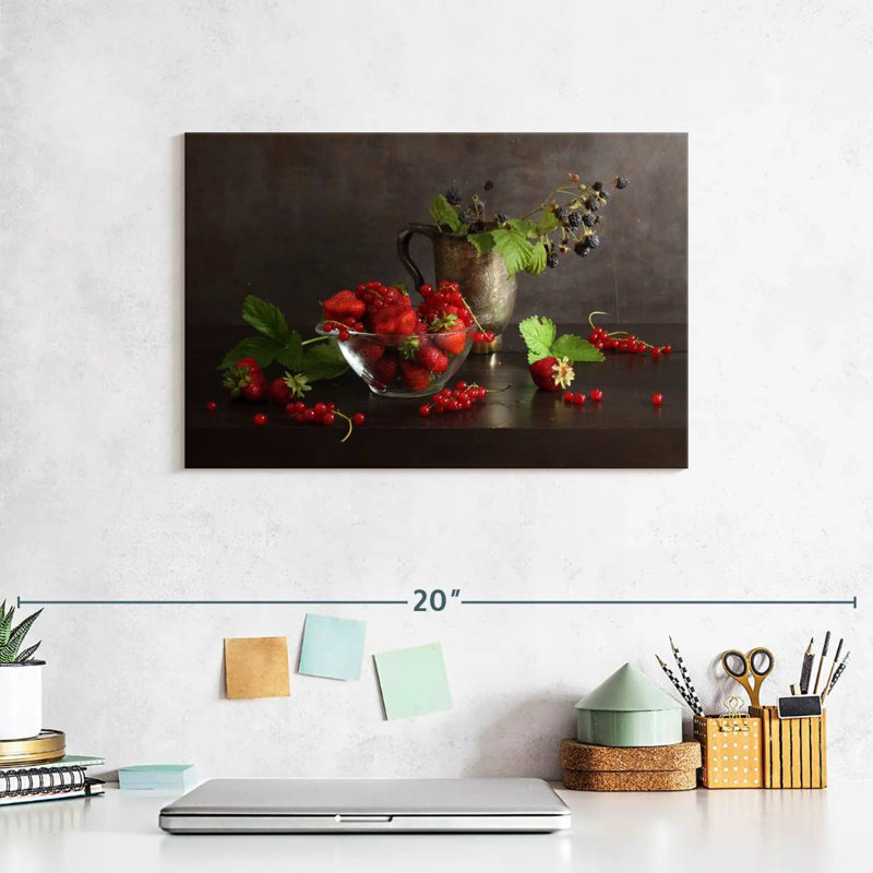 Yarlin Midsummer Berries, 8" H x 12" W