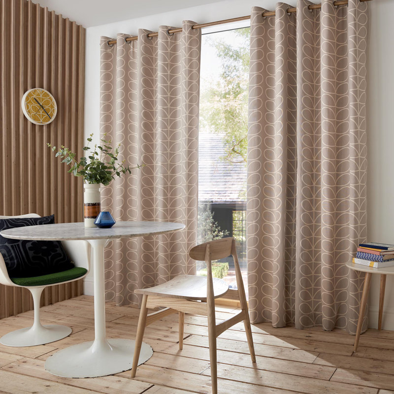 Linear Stem Curtains, 66 W x 90 D cm, Whale