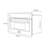 ZLINE Autograph 30 in. Microwave Oven in Black Stainless Steel and Champagne Bronze Helix Handle-119314007