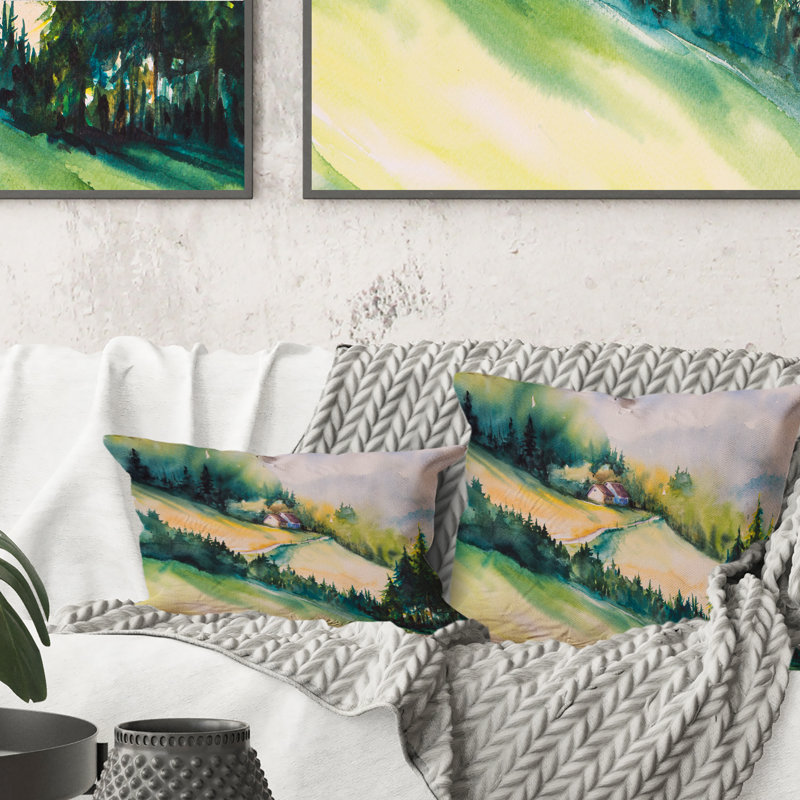 Coussin Green Green Landscape