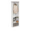 55cm Wide  Open Wardrobe with Hanging Rail & Storage Shelves