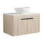 Meuble-lavabo à fixation flottante avec lavabo Nysean