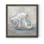 «Blue Shell Study IV», reproduction sur toile encadrée-1333918643-1333918642