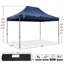 Abri escamotable en acier 15 x 10 pi-96057474