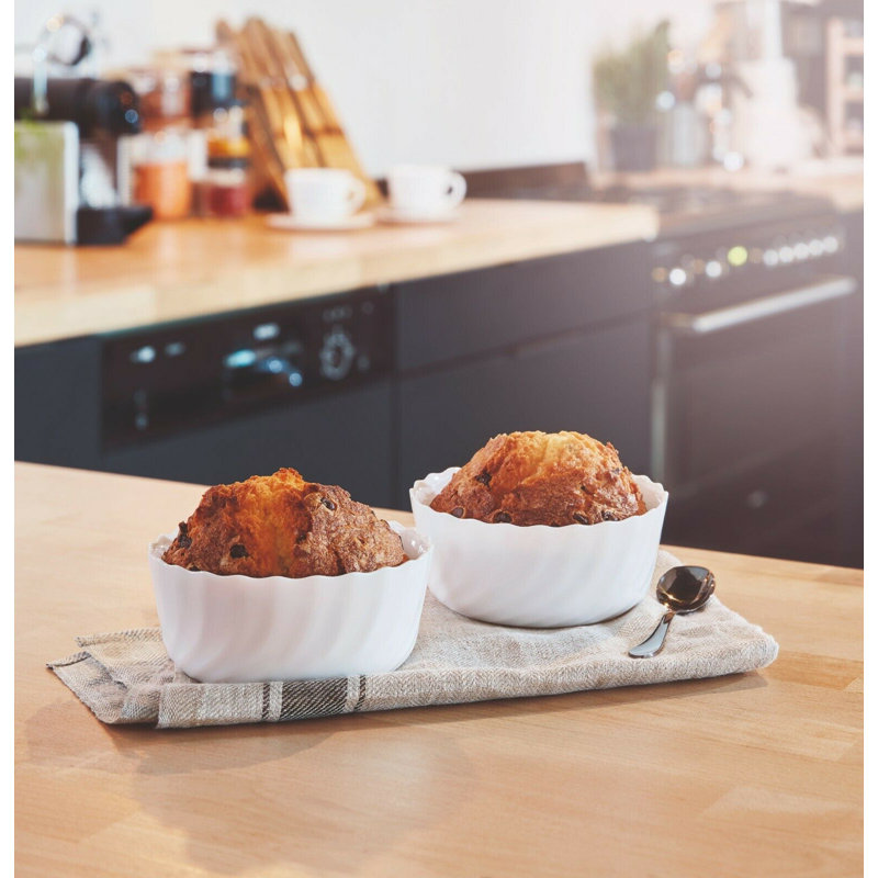 Luminarc Round Glass Ramekin / Soufflé Dish Bakeware