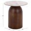 Table d'appoint en marbre Calana