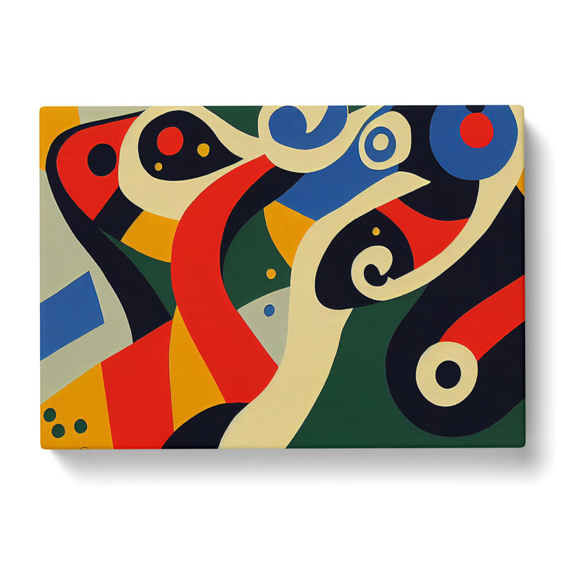 Unsurpassed Modern Abstract Art - Wrapped Canvas, 40cm H x 60cm W x 3cm D