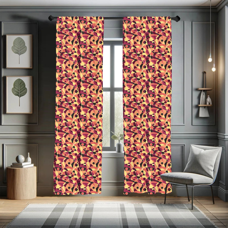 Room Darkening Sliding Panel Pair, 28" x 84"