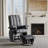 360°Swivel Glider Rocking Recliner Chair With Ottoman-474788387
