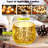 Votive Gold Glass Tea Light Holders (6 Packs)