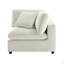 Chaise de coin Caylie - ivoire-1476112669