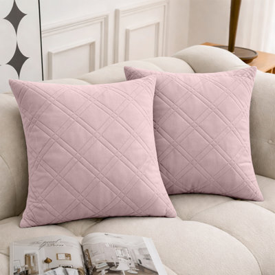 Geometric Square Cushion