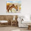 Art sauvage sur toile, "Chevaux sauvages" par John Keeling-1705371605