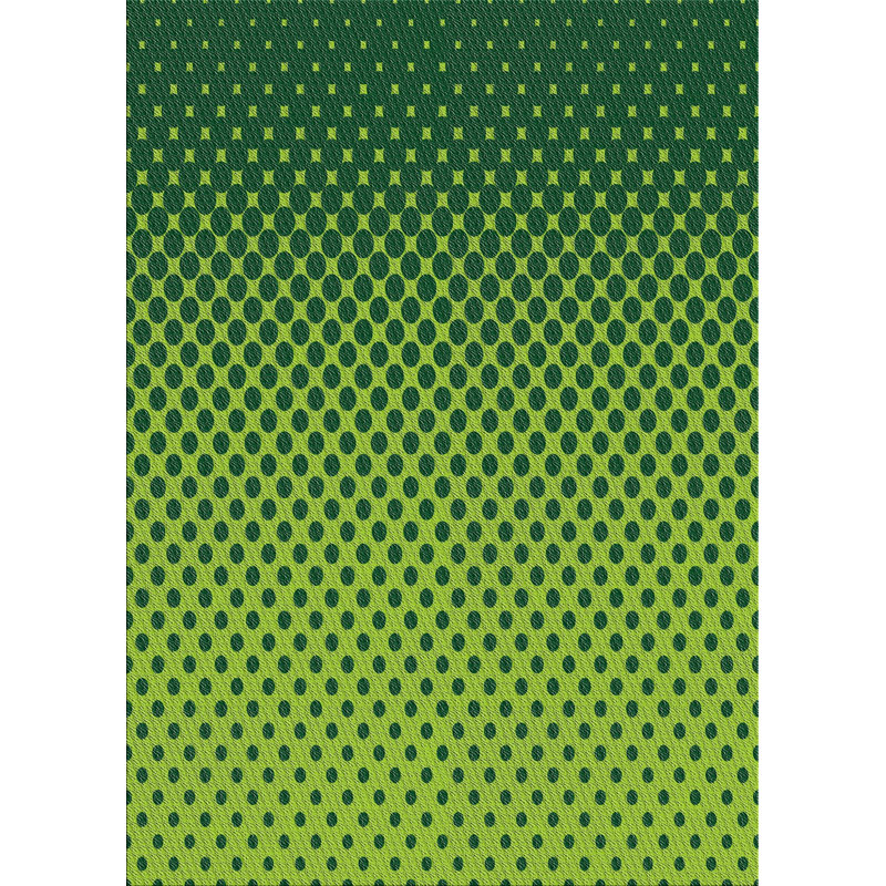Tapis de la zone verte en laine touffeté à la main Aronson